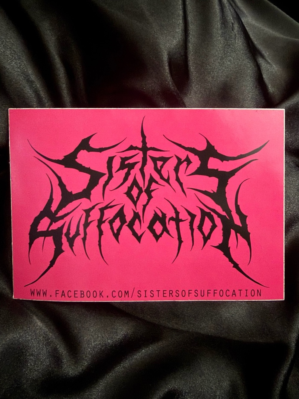 +RARE+ Sisters Of Suffocation Death Metal Sticker
